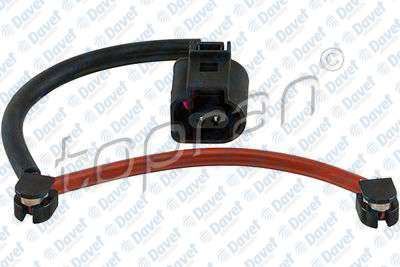 TOPRAN 113844001 Arka Balata Fisi (Ikaz Kablosu) Audi Q7 06->10->Touareg (02-10) Cayenne (03-10) Panamera (248mm)